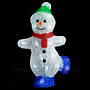 Julfigurer Med Led-Belysning Akryl Inne/Ute