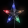 Ljusgardin Med Stjärnor 200 Lysdioder Flerfärgad 8 Funktioner