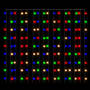Ljusdraperi 3X3 M 300 Lysdioder Flerfärgad 8 Funktioner