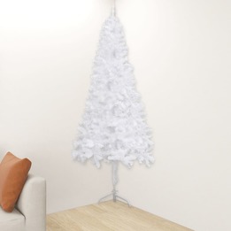 Plastgran För Hörn Vit 180 Cm Pvc