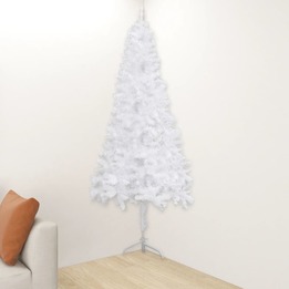 Plastgran För Hörn Vit 210 Cm Pvc