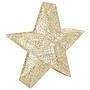 Juldekoration Med Led Stjärnor 3 St Nät Guld Inne/Ute