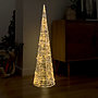 Ljuskon Led Pyramid Akryl Varmvit 120 Cm