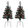 Konstgjorda Julgranar 2 St 76 Cm Pvc
