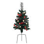 Konstgjorda Julgranar 2 St 76 Cm Pvc