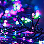 Ljusslinga Med 1000 Led Cluster Flerfärgad Pastell 11 M Pvc