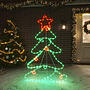 Juldekoration Julgran Med 144 Leds 88X56 Cm