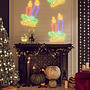 Juldekoration Ljus-Figur Med 144 Leds 70X42 Cm
