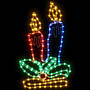 Juldekoration Ljus-Figur Med 144 Leds 70X42 Cm