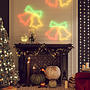 Juldekoration Klock-Figur Med 72 Leds 50X56 Cm