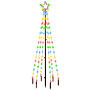 Julgran Med Markspett 108 Färgglada Lysdioder 180 Cm