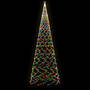 Julgran Med Markspett 3000 Färgglada Lysdioder 800 Cm