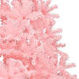Halv Plastgran Med Stativ Rosa 210 Cm Pvc