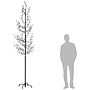 Körsbärsträd Med Led Varmvita 368 Lysdioder 300 Cm