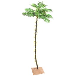 Palmträd Med Led Varmvit 136 Leds 220 Cm