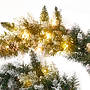 Julgirlang Med Led-Lampor Grön 2,7 M Pvc