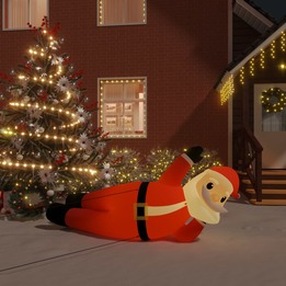 Uppblåsbar Jultomte Med Led 160 Cm