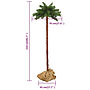 Konstpalm Med Leds 210 Cm