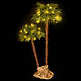 Konstpalm Dubbel Med Leds 90 Cm&150 Cm