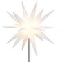 Stjärnor Med Spett Led 3 St Vikbar Vit 35 Cm