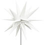 Stjärnor Med Spett Led 3 St Vikbar Vit 35 Cm