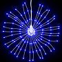 Julbelysning 140 Led Blå 17 Cm