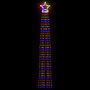 Julgransbelysning 320 Led Färgglad 375 Cm