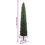 Vidax Smal Plastgran Med Stativ 300 Cm Pvc