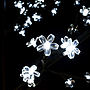 Plastgran 120 Leds Körsbärsblommor Kallvitt Ljus 150 Cm