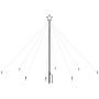 Julgran Led Inomhus/Utomhus 400 Lysdioder 2,5 M