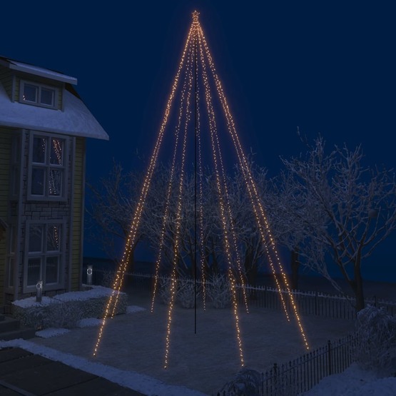 Julgran Led Inomhus/Utomhus 1300 Lysdioder 8 M