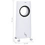Portabel Luftkylare 2-I-1 80 W