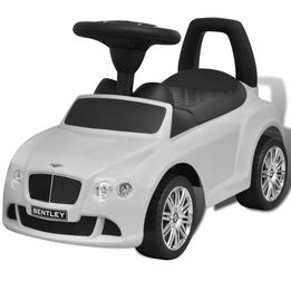 Trampbil För Barn Bentley Vit