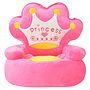 Barnstol I Plysch Prinsessa Rosa