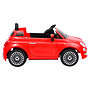 Elbil För Barn Fiat 500 Röd