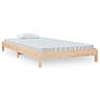 Stapelbar Säng 90X200 Cm Massivt Furuträ