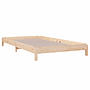 Stapelbar Säng 90X200 Cm Massivt Furuträ