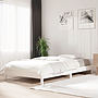 Stapelbar Säng 90X200 Cm Massivt Furuträ-1