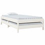 Stapelbar Säng 90X200 Cm Massivt Furuträ-1