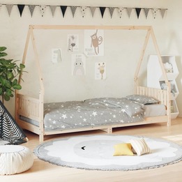 Sängram För Barnsäng 80X200 Cm Massiv Furu