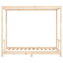 Sängram För Barnsäng 80X160 Cm Massiv Furu