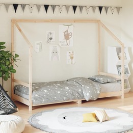 Sängram För Barnsäng 80X200 Cm Massiv Furu
