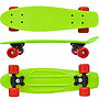 Penny Skateboard Plast Grön Bräda Röda Hjul 6,1"
