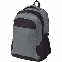 Skolryggsäck 40 L Svart Och Grå