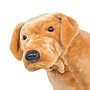 Stående Leksakshund Labrador Ljusbrun Xxl