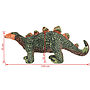 Stående Leksak Stegosaurus Plysch Grön Och Orange Xxl