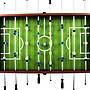 Fotbollsbord Stål 60 Kg 140X74,5X87,5 Cm Brun