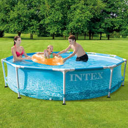 Intex Pool Beachside Metal Frame 305X76 Cm