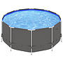 Pool Med Stålram 367X122 Cm
