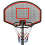 Basketkorg Med Stativ Svart 237-307 Cm Polyeten